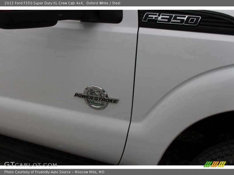 Oxford White / Steel 2013 Ford F350 Super Duty XL Crew Cab 4x4