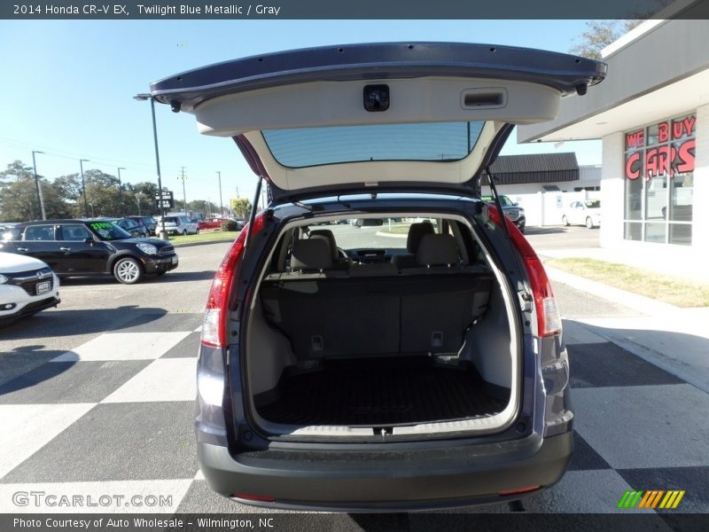 Twilight Blue Metallic / Gray 2014 Honda CR-V EX