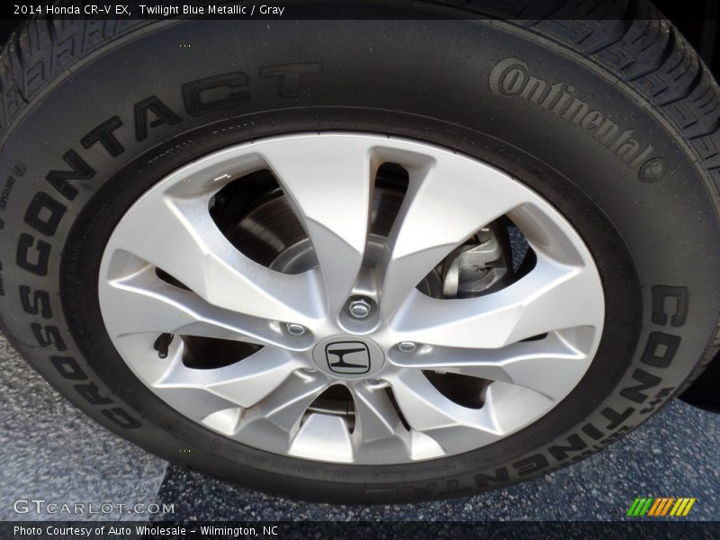 Twilight Blue Metallic / Gray 2014 Honda CR-V EX