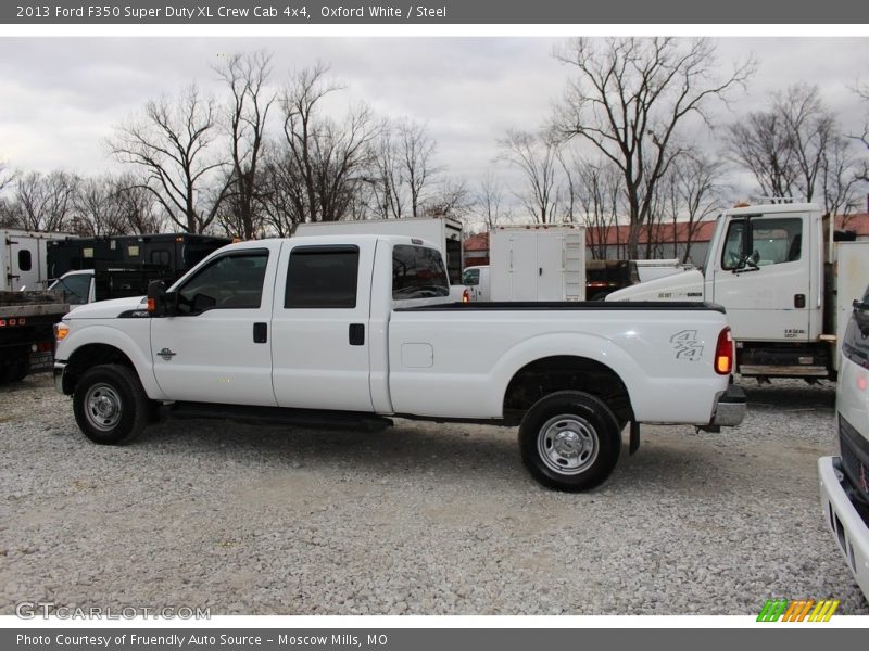 Oxford White / Steel 2013 Ford F350 Super Duty XL Crew Cab 4x4