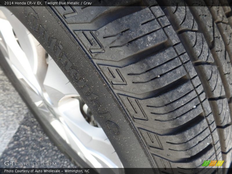 Twilight Blue Metallic / Gray 2014 Honda CR-V EX