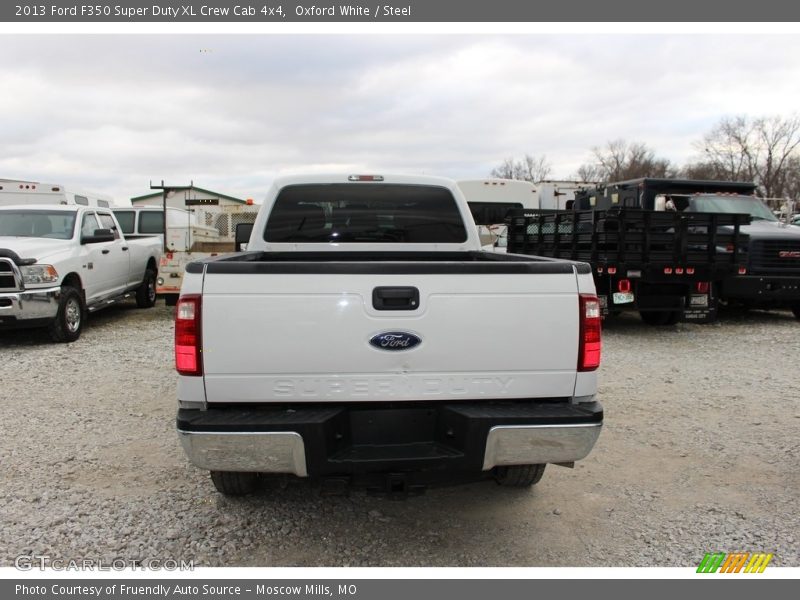 Oxford White / Steel 2013 Ford F350 Super Duty XL Crew Cab 4x4