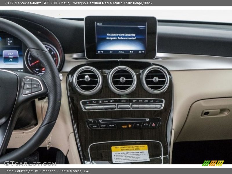 Controls of 2017 GLC 300 4Matic
