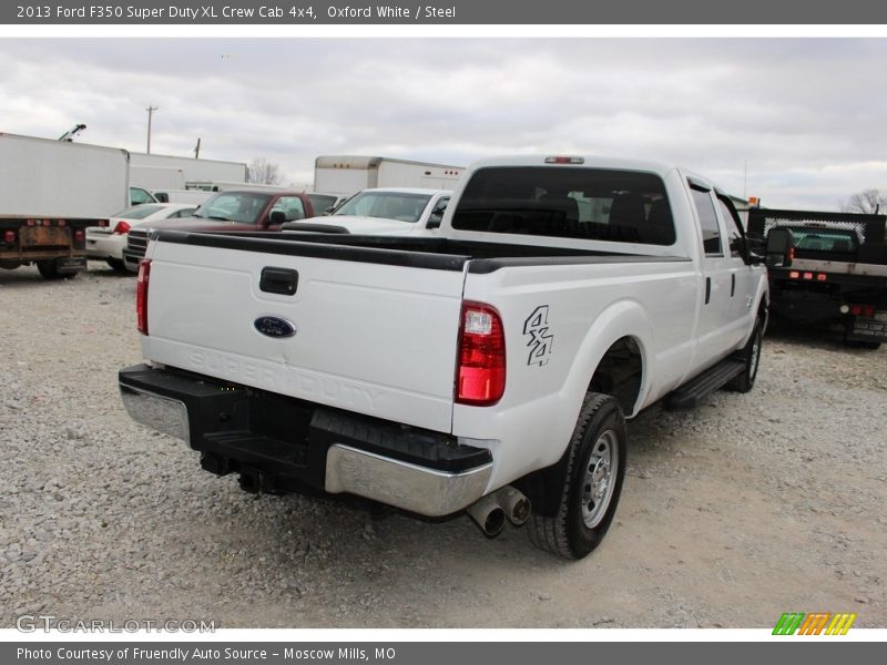 Oxford White / Steel 2013 Ford F350 Super Duty XL Crew Cab 4x4