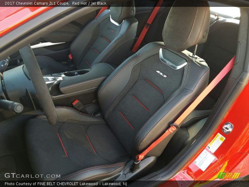 Front Seat of 2017 Camaro ZL1 Coupe