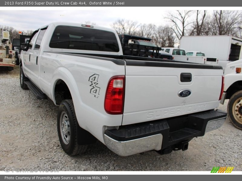 Oxford White / Steel 2013 Ford F350 Super Duty XL Crew Cab 4x4