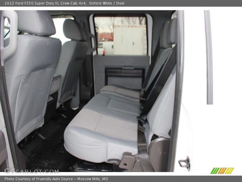Oxford White / Steel 2013 Ford F350 Super Duty XL Crew Cab 4x4
