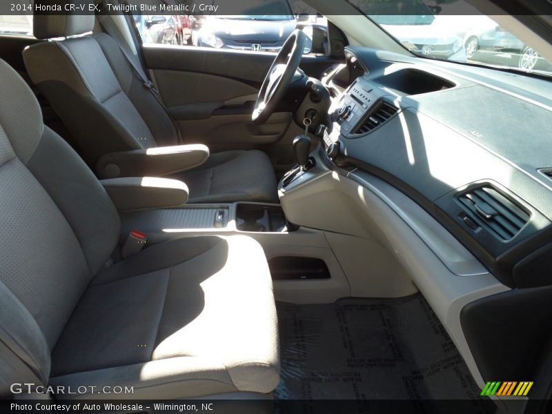 Twilight Blue Metallic / Gray 2014 Honda CR-V EX