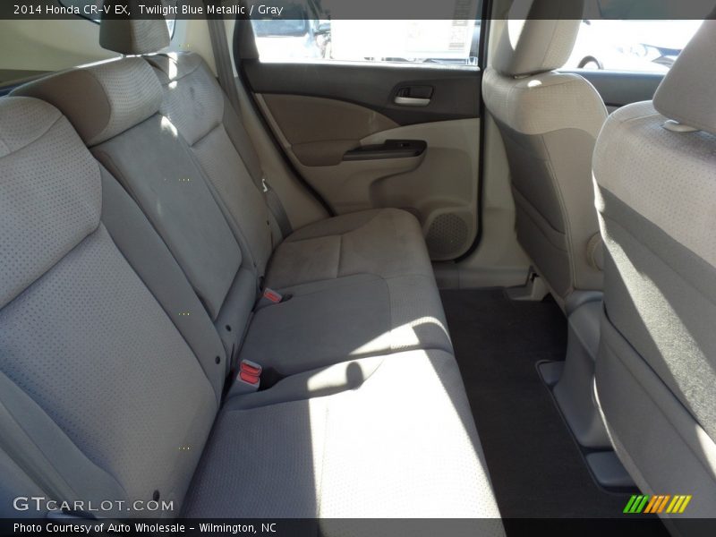 Twilight Blue Metallic / Gray 2014 Honda CR-V EX