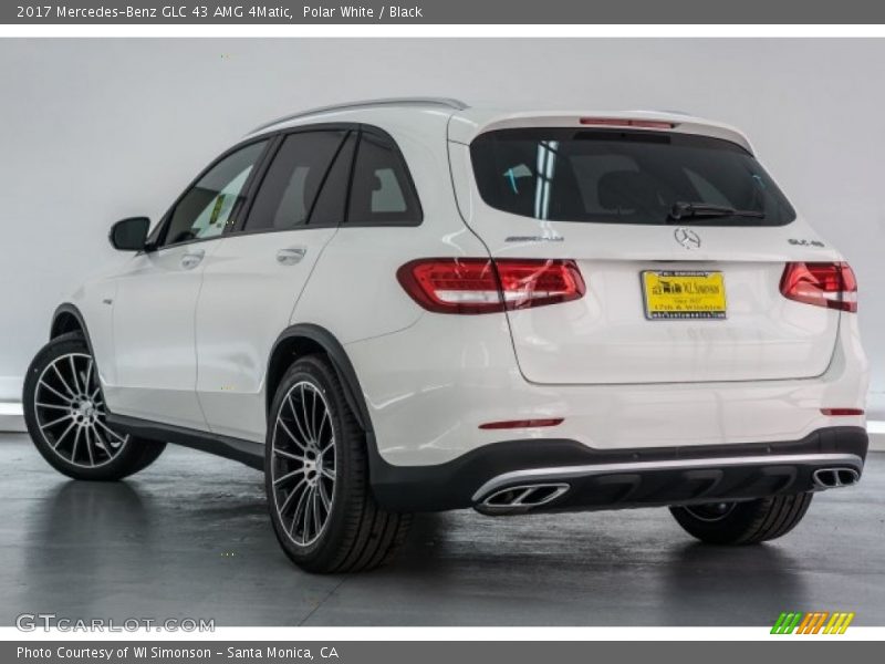 Polar White / Black 2017 Mercedes-Benz GLC 43 AMG 4Matic