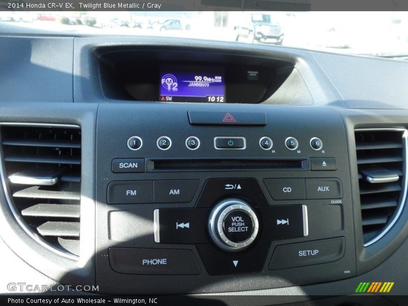 Twilight Blue Metallic / Gray 2014 Honda CR-V EX