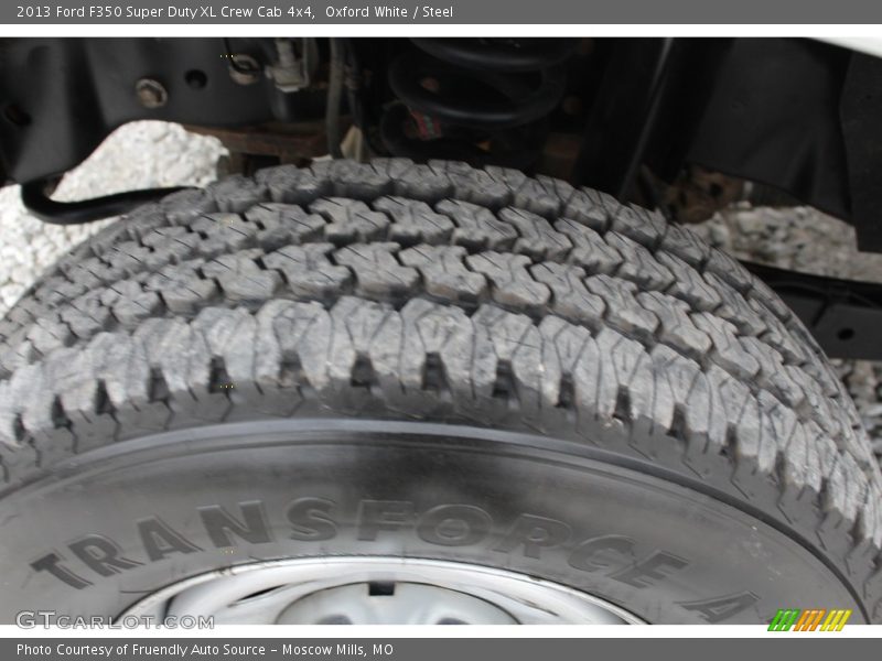 Oxford White / Steel 2013 Ford F350 Super Duty XL Crew Cab 4x4