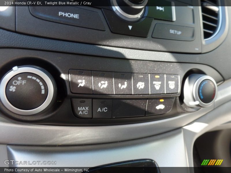 Twilight Blue Metallic / Gray 2014 Honda CR-V EX