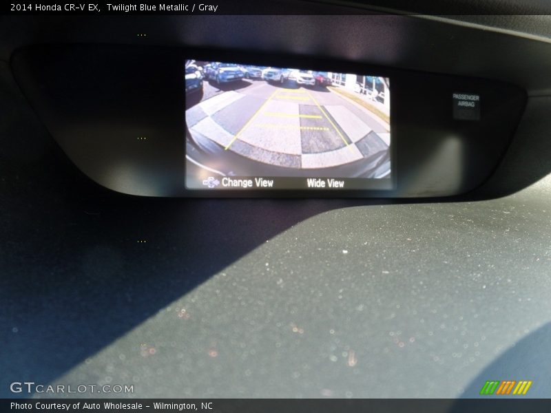 Twilight Blue Metallic / Gray 2014 Honda CR-V EX