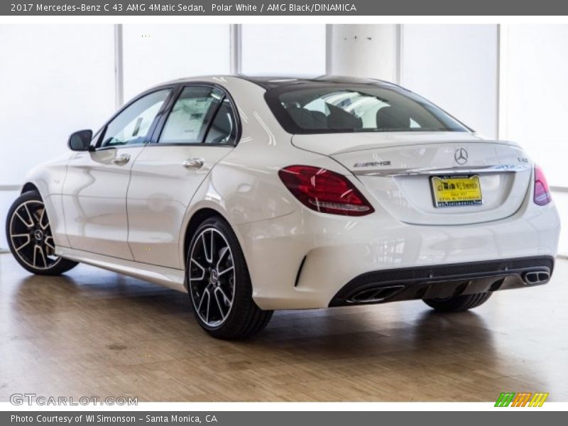 Polar White / AMG Black/DINAMICA 2017 Mercedes-Benz C 43 AMG 4Matic Sedan