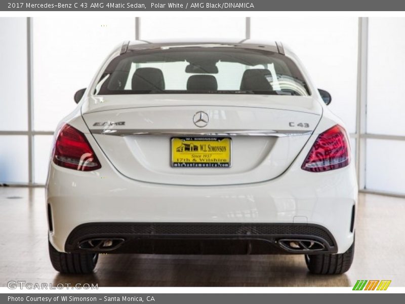 Polar White / AMG Black/DINAMICA 2017 Mercedes-Benz C 43 AMG 4Matic Sedan