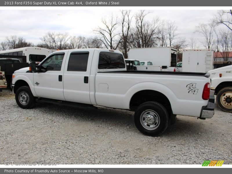 Oxford White / Steel 2013 Ford F350 Super Duty XL Crew Cab 4x4
