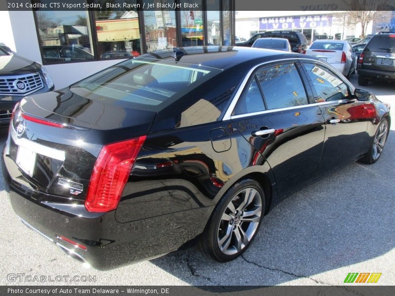 Black Raven / Jet Black/Jet Black 2014 Cadillac CTS Vsport Sedan