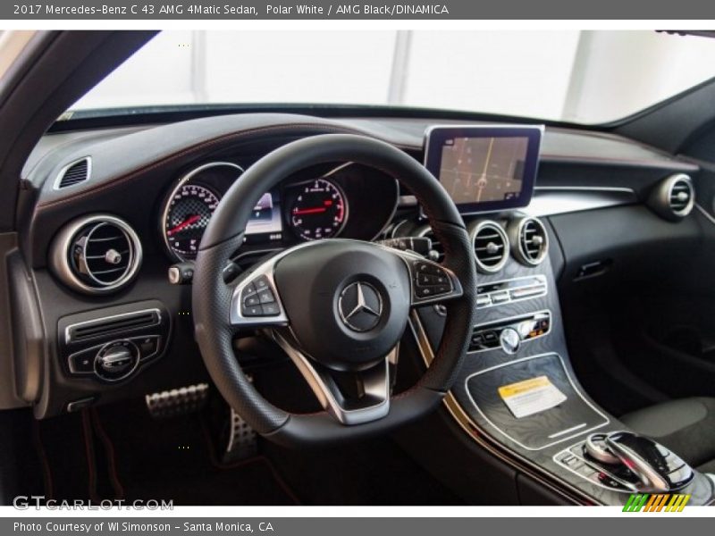 Polar White / AMG Black/DINAMICA 2017 Mercedes-Benz C 43 AMG 4Matic Sedan