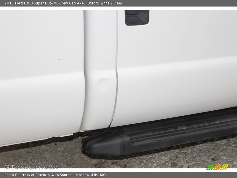Oxford White / Steel 2013 Ford F350 Super Duty XL Crew Cab 4x4