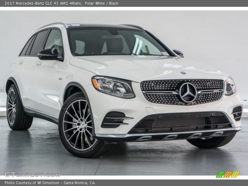 Polar White / Black 2017 Mercedes-Benz GLC 43 AMG 4Matic