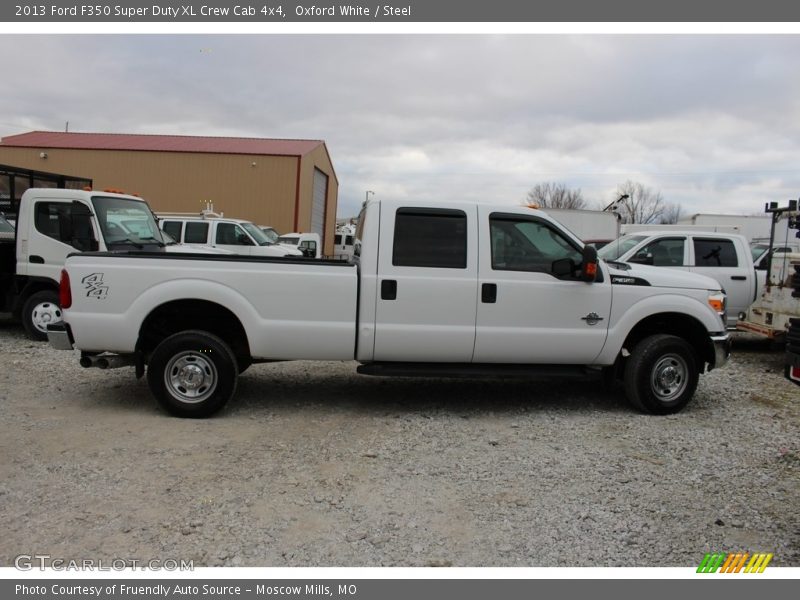 Oxford White / Steel 2013 Ford F350 Super Duty XL Crew Cab 4x4