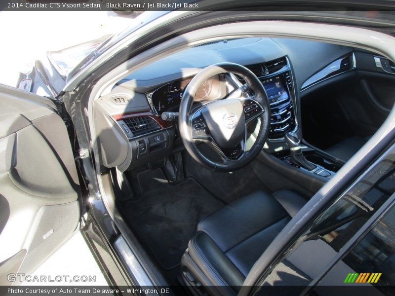Black Raven / Jet Black/Jet Black 2014 Cadillac CTS Vsport Sedan