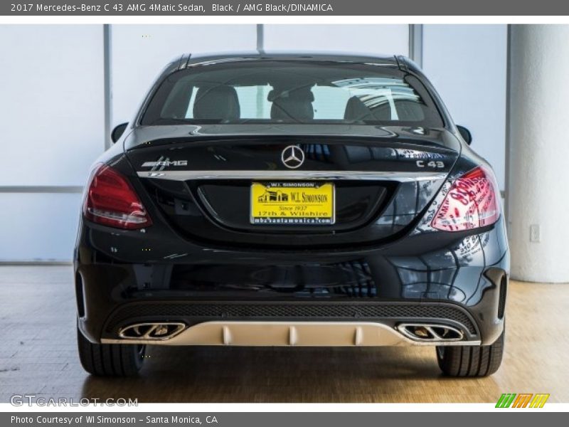 Black / AMG Black/DINAMICA 2017 Mercedes-Benz C 43 AMG 4Matic Sedan