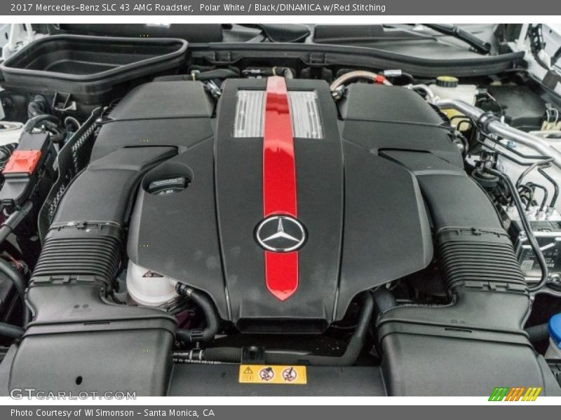  2017 SLC 43 AMG Roadster Engine - 3.0 Liter AMG Turbocharged DOHC 24-Valve VVT V6