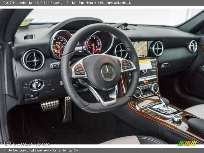 Dashboard of 2017 SLC 300 Roadster