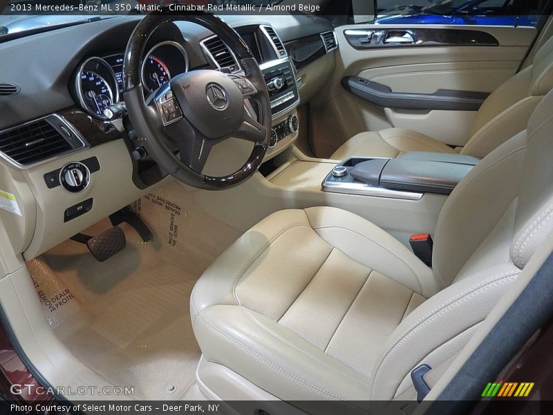 Cinnabar Red Metallic / Almond Beige 2013 Mercedes-Benz ML 350 4Matic