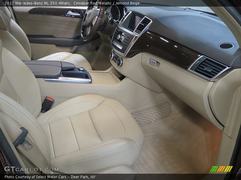 Cinnabar Red Metallic / Almond Beige 2013 Mercedes-Benz ML 350 4Matic