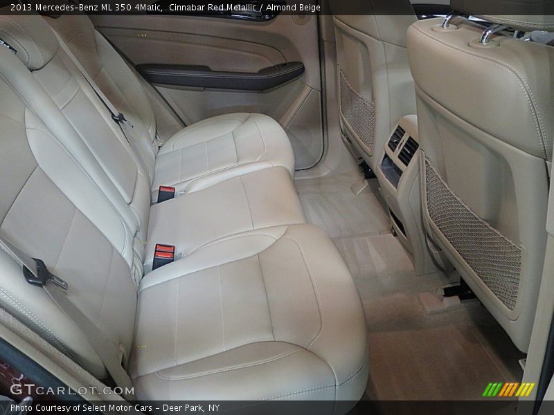 Cinnabar Red Metallic / Almond Beige 2013 Mercedes-Benz ML 350 4Matic