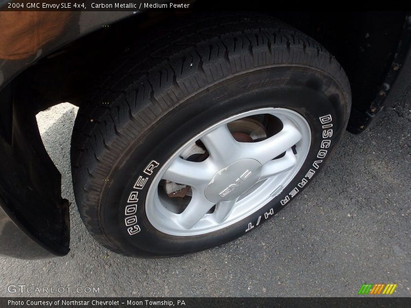 Carbon Metallic / Medium Pewter 2004 GMC Envoy SLE 4x4