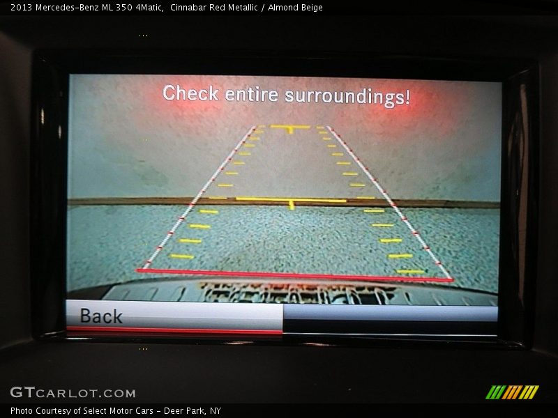 Cinnabar Red Metallic / Almond Beige 2013 Mercedes-Benz ML 350 4Matic