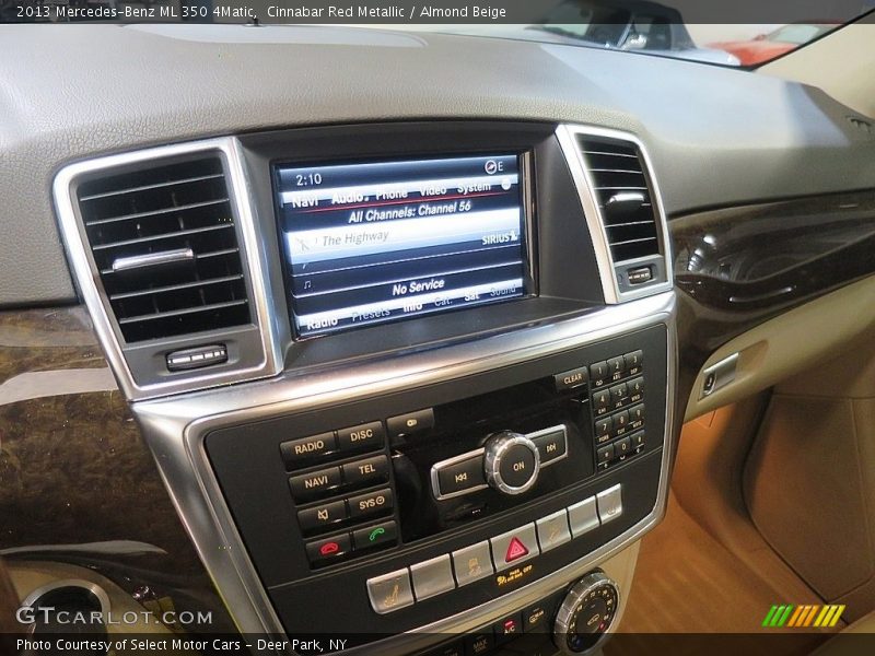 Cinnabar Red Metallic / Almond Beige 2013 Mercedes-Benz ML 350 4Matic