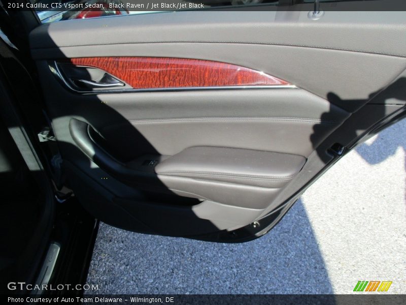 Black Raven / Jet Black/Jet Black 2014 Cadillac CTS Vsport Sedan
