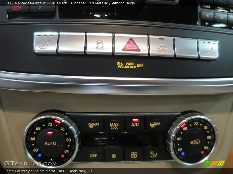 Cinnabar Red Metallic / Almond Beige 2013 Mercedes-Benz ML 350 4Matic