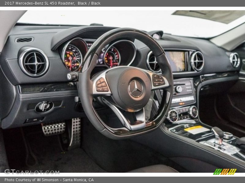 Dashboard of 2017 SL 450 Roadster