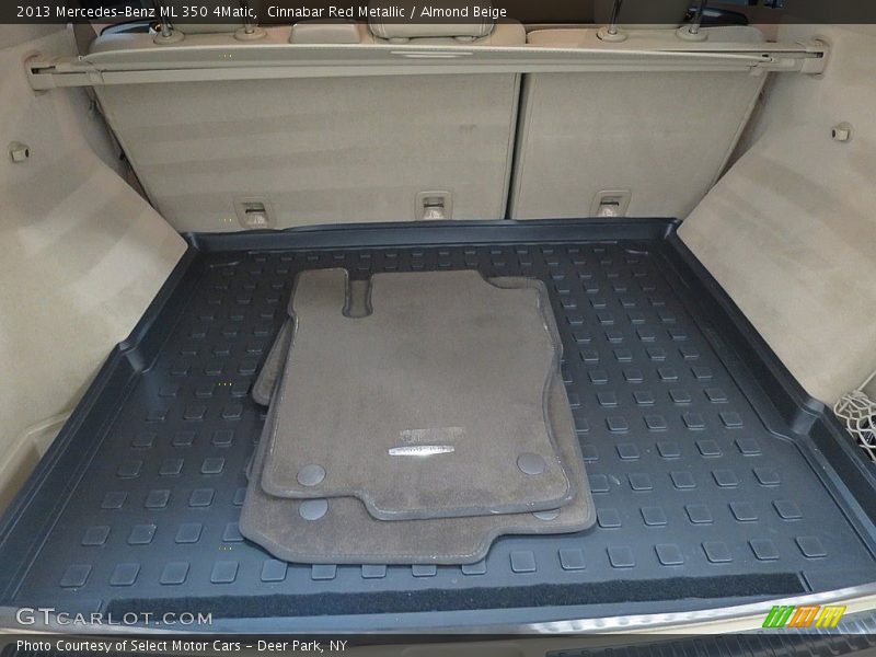 Cinnabar Red Metallic / Almond Beige 2013 Mercedes-Benz ML 350 4Matic