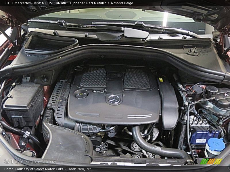Cinnabar Red Metallic / Almond Beige 2013 Mercedes-Benz ML 350 4Matic