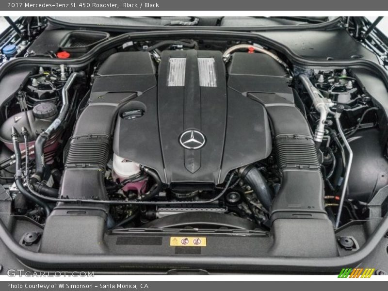  2017 SL 450 Roadster Engine - 3.0 Liter DI biturbo DOHC 24-Valve VVT V6