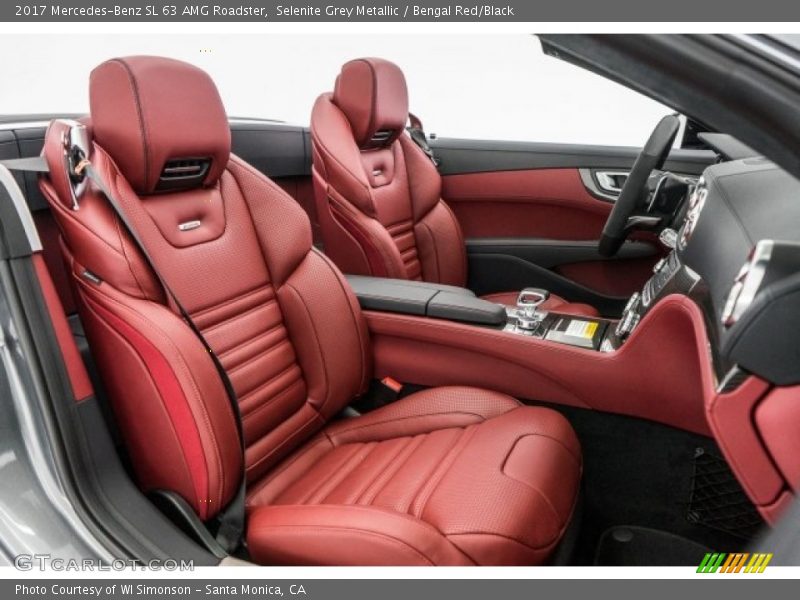  2017 SL 63 AMG Roadster Bengal Red/Black Interior