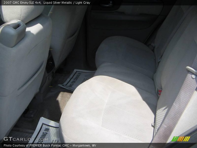 Liquid Silver Metallic / Light Gray 2007 GMC Envoy SLE 4x4