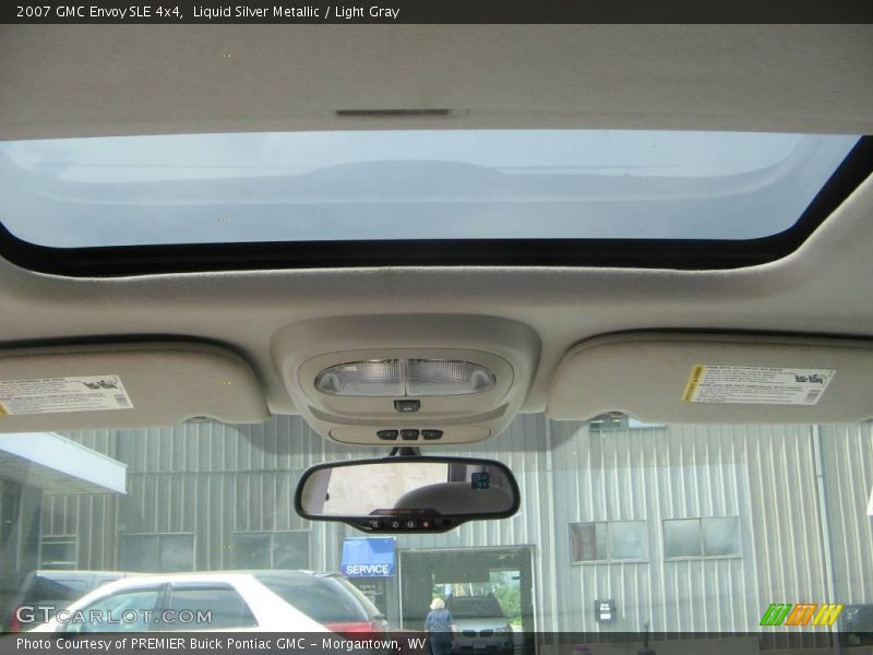 Liquid Silver Metallic / Light Gray 2007 GMC Envoy SLE 4x4