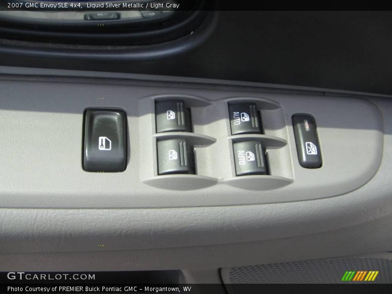 Liquid Silver Metallic / Light Gray 2007 GMC Envoy SLE 4x4