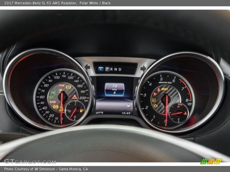  2017 SL 63 AMG Roadster 63 AMG Roadster Gauges