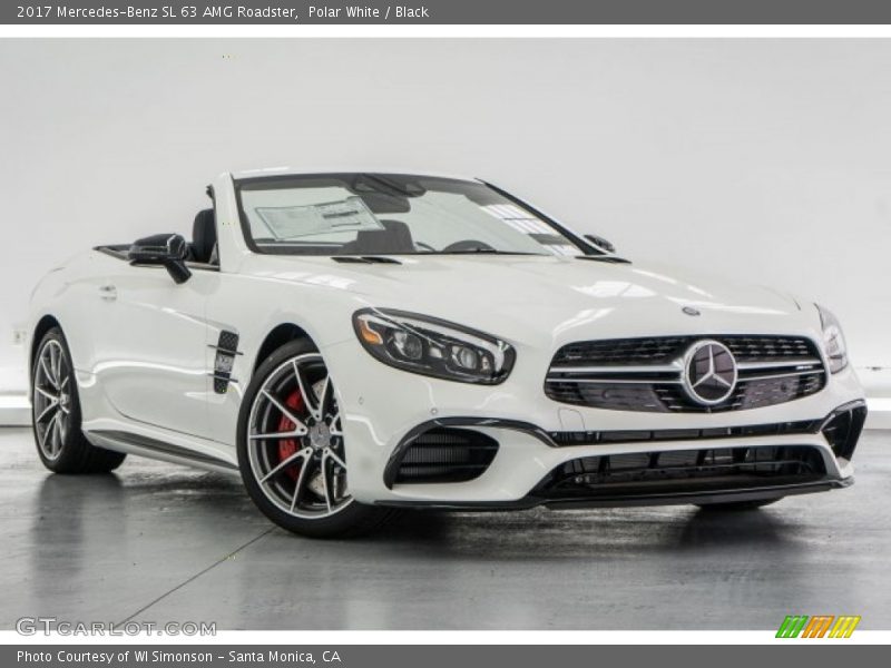 Front 3/4 View of 2017 SL 63 AMG Roadster