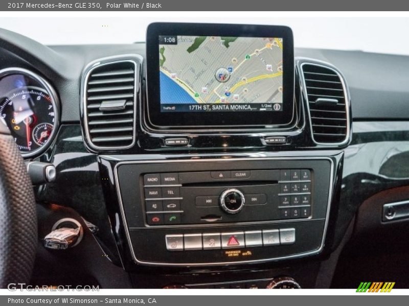Polar White / Black 2017 Mercedes-Benz GLE 350