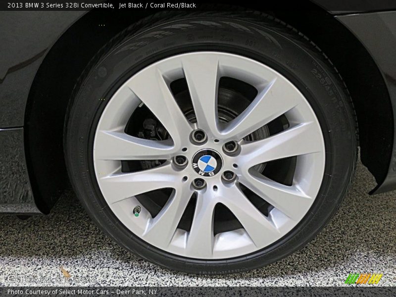 Jet Black / Coral Red/Black 2013 BMW 3 Series 328i Convertible